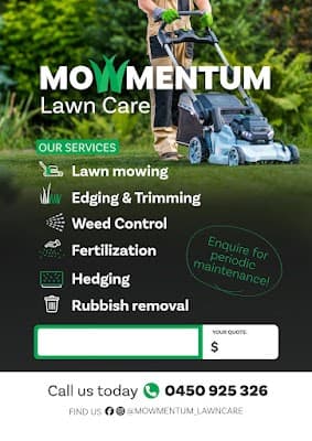 Mowmentum lawncare cover