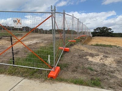 ON-X Temporary Fencing project 3