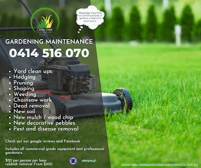 Oran park lawn and gardening services