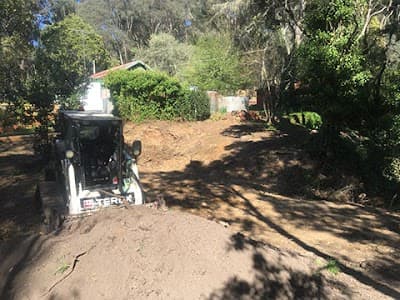 P & J Earthworks Ballarat Excavator Hire project 6
