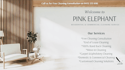 Pink Elephant Enterprises Cleaning Services project 1