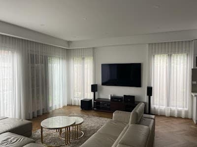 Punjab Blinds & Curtains | Plantation Shutters, | Smart Blinds | Security Door project 3