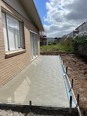 PVC concreting