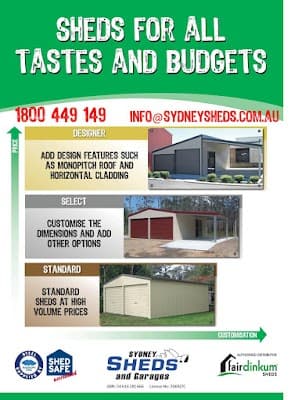 Sydney Sheds and Garages project 3
