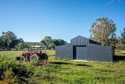 Wide Span Sheds Orange