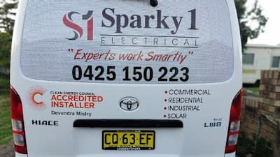 Sparky 1 Electrical Pty ltd cover