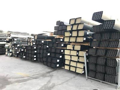Van fencing and steel
